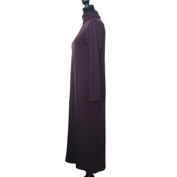 Pure J Jill Luxe Tencel Turtleneck Maxi Dress - Picture 2 of 4